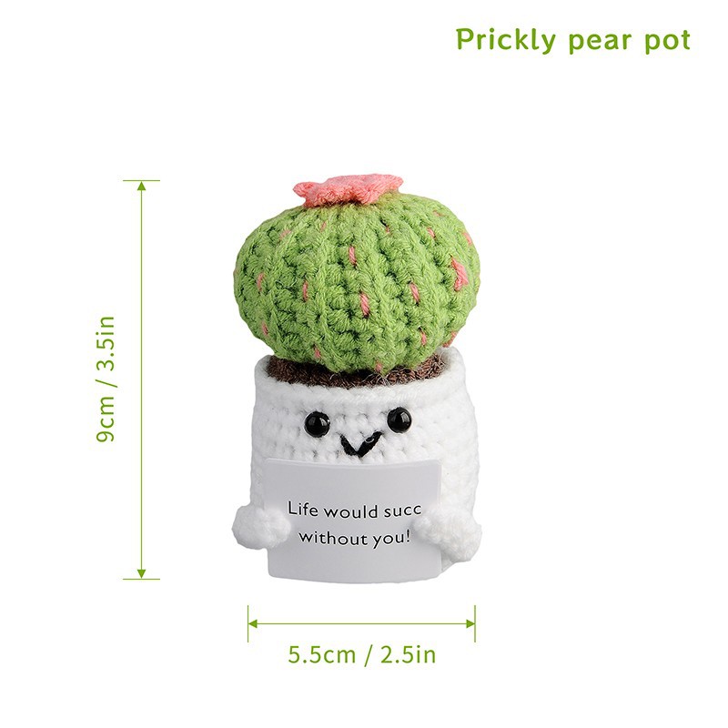 Crochet Potted Cactus Ornament best